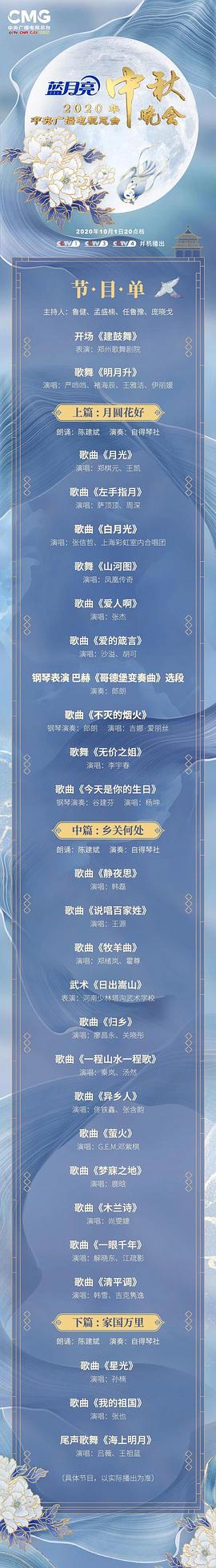 央視中秋晚會(huì)完整版 圖1