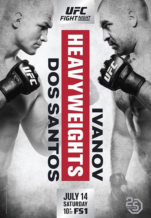 UFC Fight Night 133：多斯-桑托斯 vs伊萬(wàn)諾夫