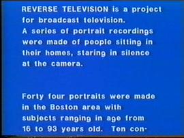 Reverse Television: Portraits of Viewers 圖4