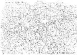 日本东京24个区地图 图6