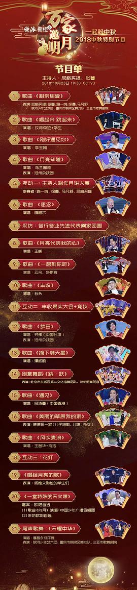 启航2020年特别节目节目单 图1