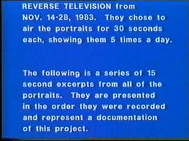 Reverse Television: Portraits of Viewers 圖3